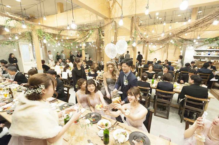 結婚式のバルーン装飾,ウエルカムスペースやテーブルラウンドでも活躍のバルーン