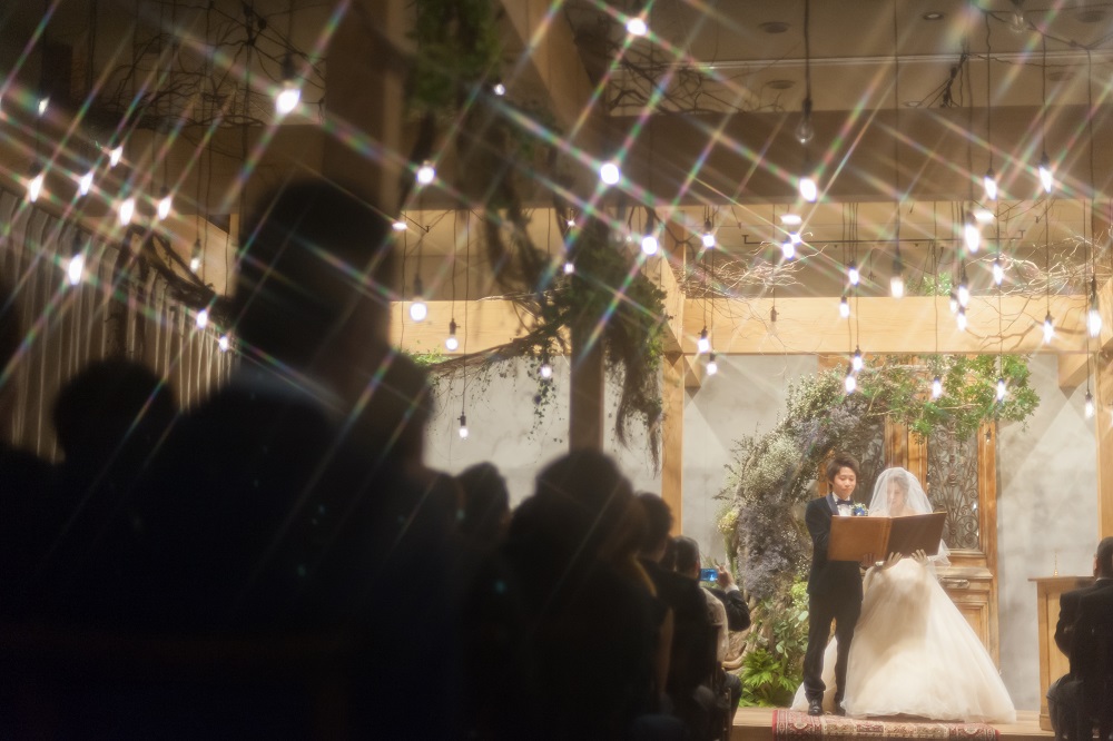 高松市の結婚式場リュバンの人前式