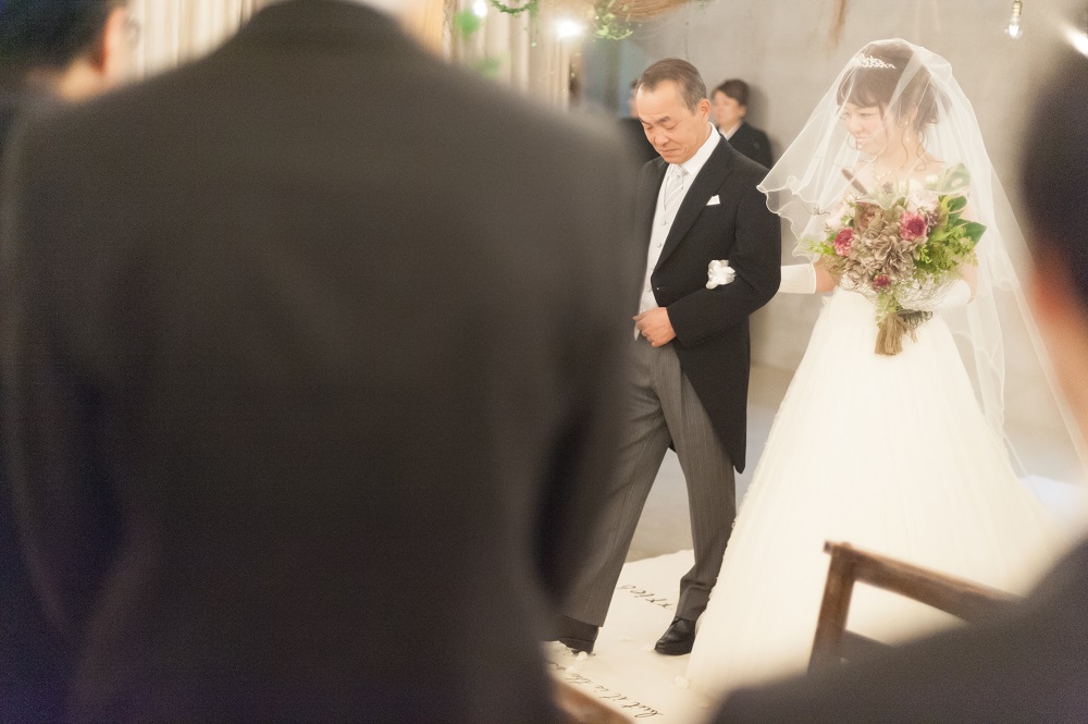 高松市の結婚式場リュバンの人前式