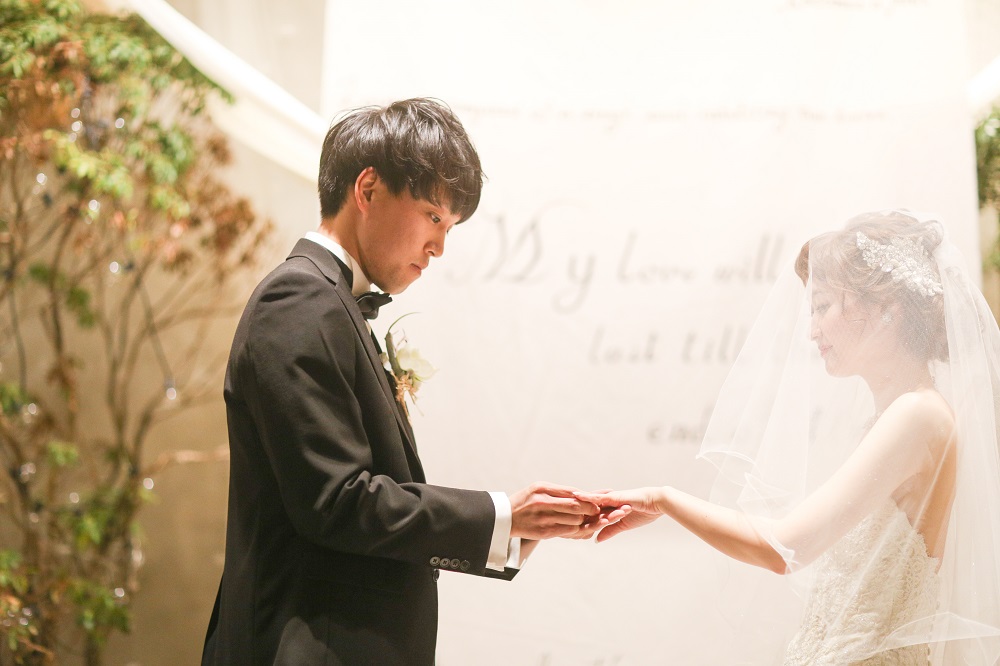高松市の結婚式場リュバンの人前式