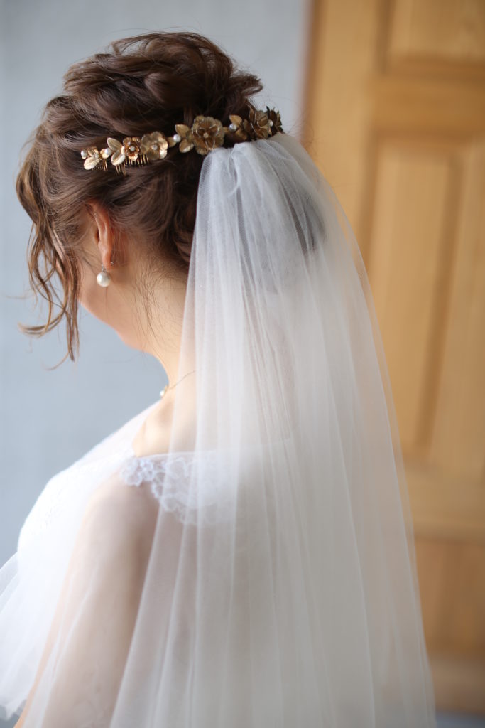 高松市の結婚式場リュバンの花嫁のへアレンジ