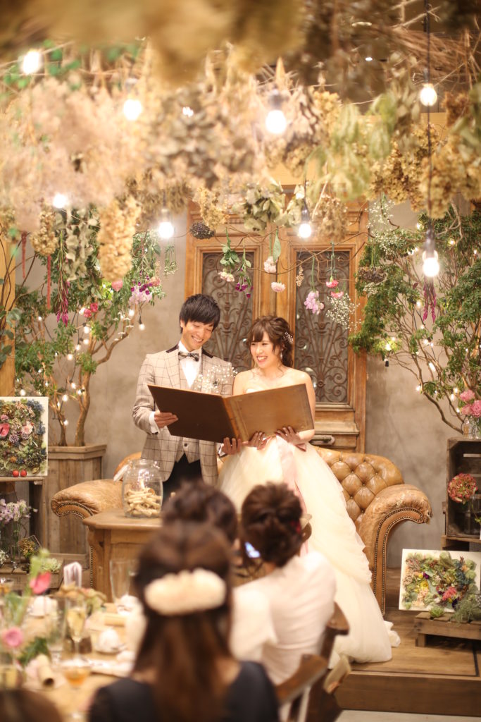 香川県高松市の結婚式場リュバンのアットホームな誓いの言葉
