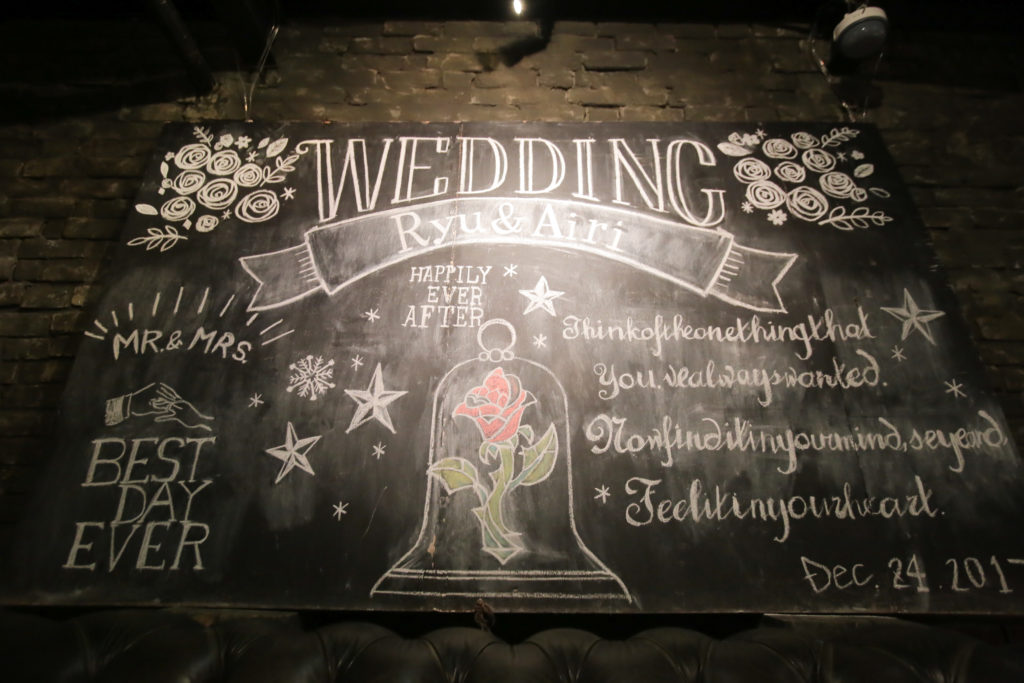 高松市の結婚式場リュバンの装飾