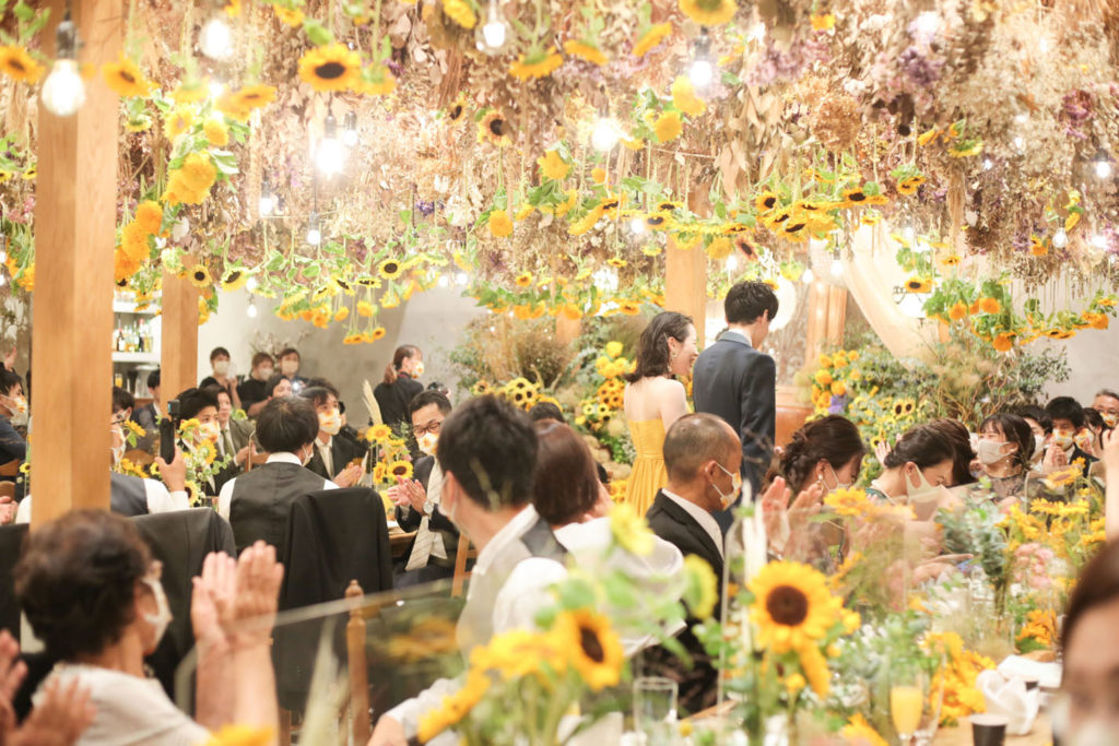 香川県高松市の結婚式場|おしゃれなフォトウェディングならリュバン(Ruban)|ひまわりウェディング