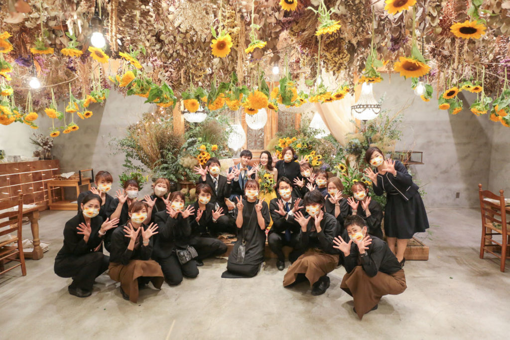 香川県高松市の結婚式場|おしゃれなフォトウェディングならリュバン(Ruban)|ひまわりウェディング