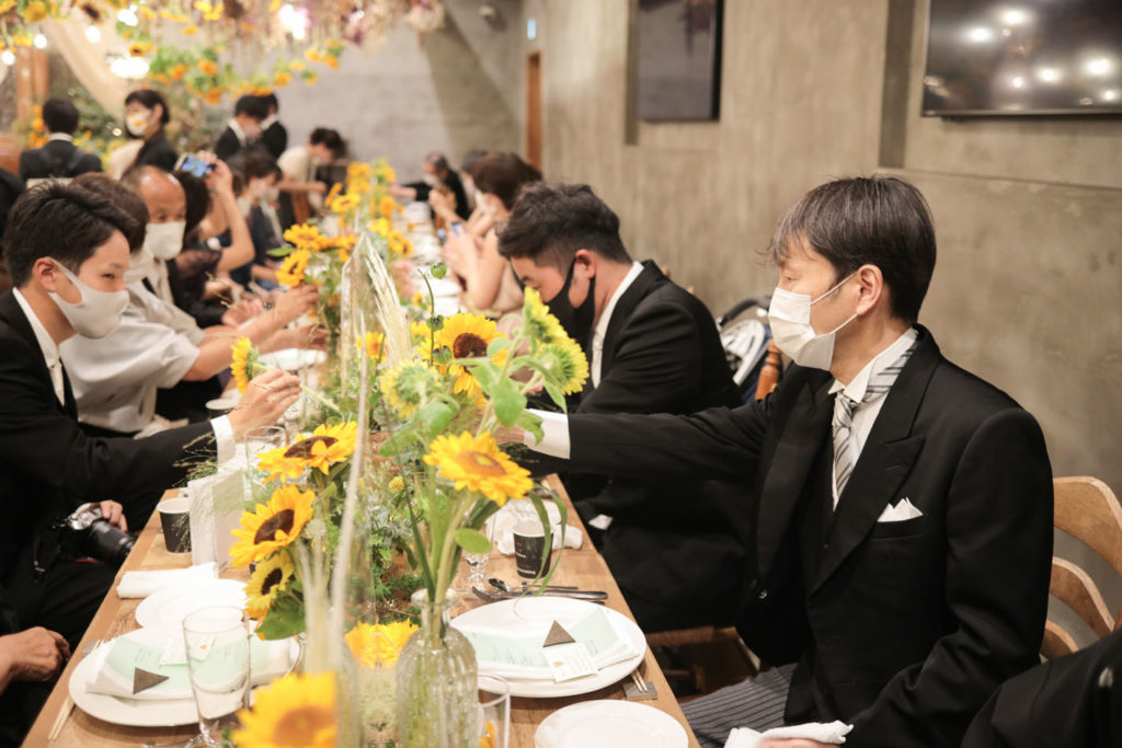 香川県高松市の結婚式場|おしゃれなフォトウェディングならリュバン(Ruban)|ひまわりウェディング