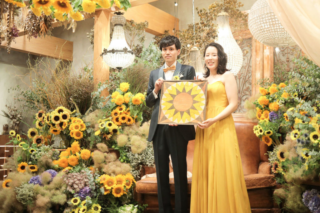 香川県高松市の結婚式場|おしゃれなフォトウェディングならリュバン(Ruban)|ひまわりウェディング