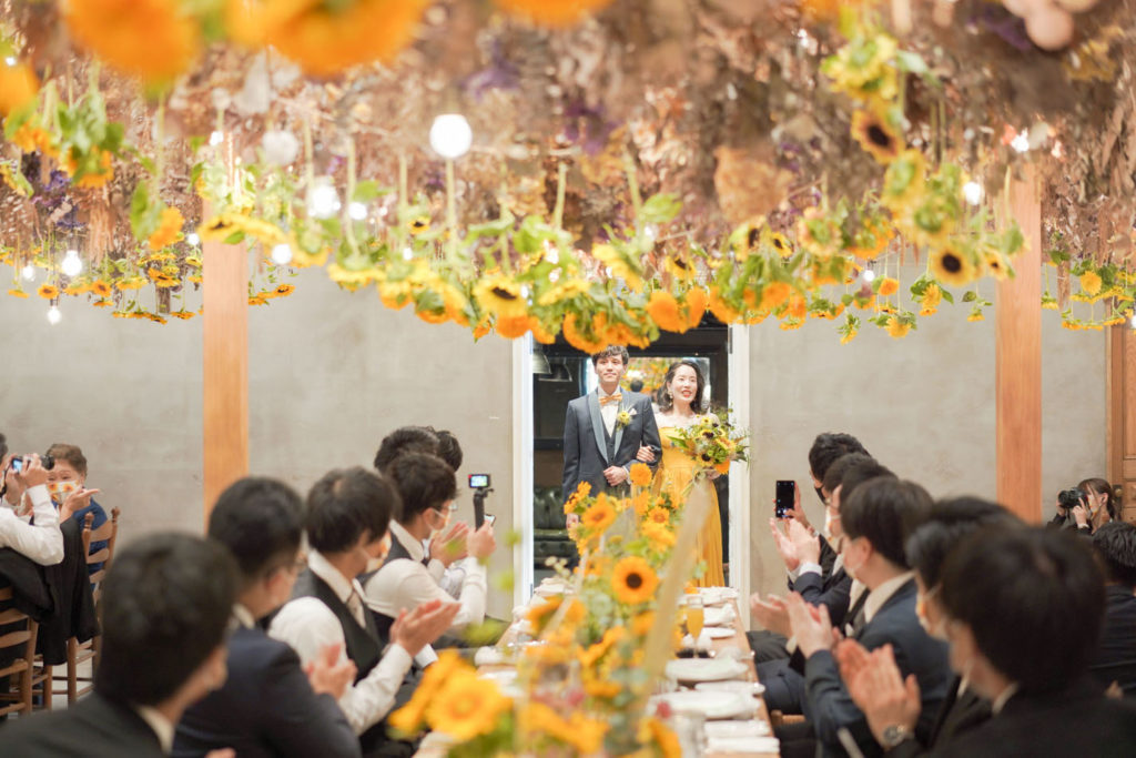 香川県高松市の結婚式場|おしゃれなフォトウェディングならリュバン(Ruban)|ひまわりウェディング